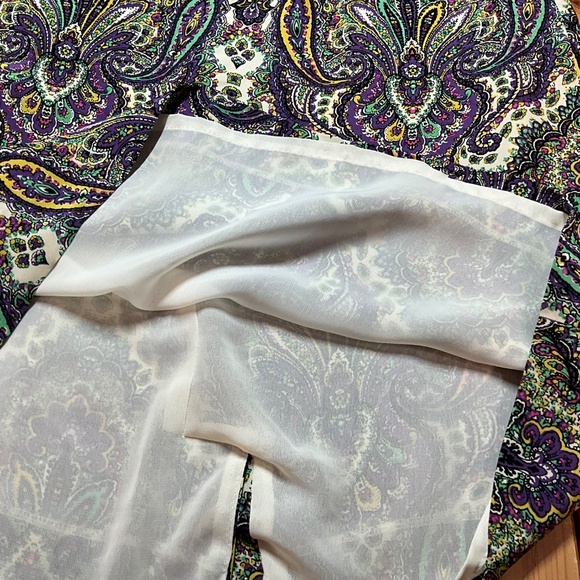 J CREW 100% Silk Fully Lined Spaghetti Strap Mini Dress US Sz 8 - Picture 9 of 10